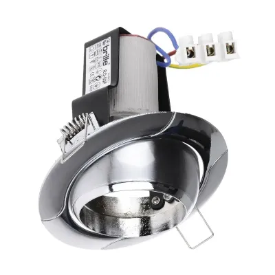 Поворотный точечный светильник Brille 60W RO-50 Хром 161299