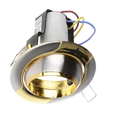 Поворотный точечный светильник Brille 60W RO-50 Золотистый 161298