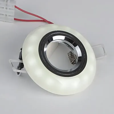 Точечный светильник с подсветкой Brille HDL-G230 Белый 36-070
