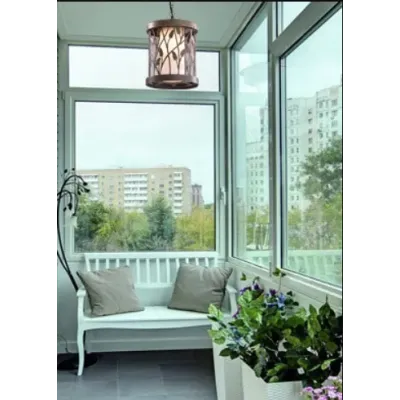 Светильник уличный подвесной Brille 60W GL-90 Коричневый