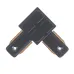 Соеденитель шинопровода угловой HD-20L Brille Пластик HD-20 Черный 48-086 Соеденитель шинопровода угловой HD-20L Brille Пластик HD-20 Черный 48-086