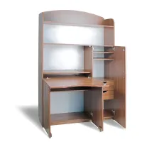 Стіл-Бюро Тиса Мебель Б-4 Горіх лісовий 1940x400x1200 мм Стіл-Бюро Тиса Мебель Б-4 Горіх лісовий 1940x400x1200 мм