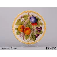Декоративная тарелка Персики Lefard AL2637