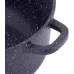 Набор 3 кастрюли Landes Black 2.3л 4.5л 6.5л с двумя прихватками Kamille DP36495