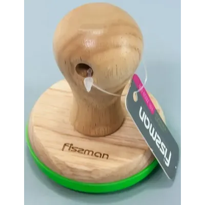 Штамп для печенья I Love You диаметр 6см с деревянной ручкой Fissman DP38605