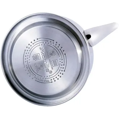 Чайник 1л из нержавеющей стали со съемным ситечком Kamille DP112961