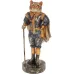 Декоративная фигурка Bona Тигр 37.5 см синий с золотом DP113839