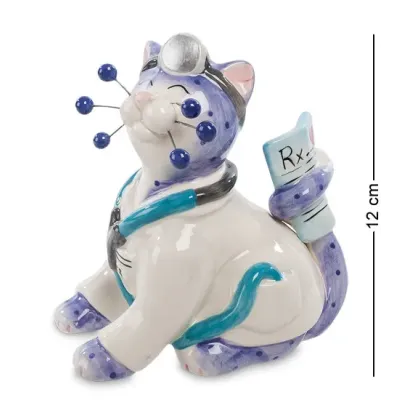 Декоративная фигурка Doctor Cat 12 см Pavone AL114014