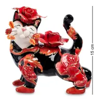 Декоративная фигурка Pussy rosette 15 см Pavone AL114037