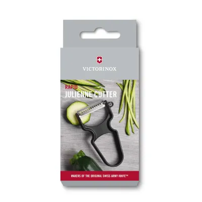 Овощечистка Victorinox Rapid с лезвием для нарезки соломкой Черная (6.0934.3) Овощечистка Victorinox Rapid с лезвием для нарезки соломкой Черная (6.0934.3)