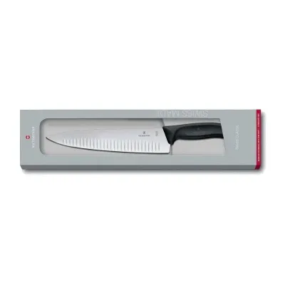 Кухонный нож Victorinox SwissClassic Carving разделочный 25 см Черный (6.8023.25G) Кухонный нож Victorinox SwissClassic Carving разделочный 25 см Черный (6.8023.25G)