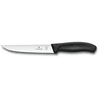 Кухонный нож Victorinox SwissClassic Carving разделочный 15 см Черный (6.8103.15B) Кухонный нож Victorinox SwissClassic Carving разделочный 15 см Черный (6.8103.15B)