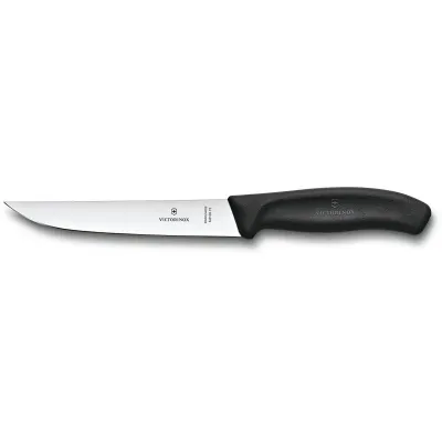 Кухонный нож Victorinox SwissClassic Carving разделочный 15 см Черный (6.8103.15B) Кухонный нож Victorinox SwissClassic Carving разделочный 15 см Черный (6.8103.15B)
