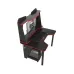Геймерский игровой стол Zeus IVAR-2 1200 мм Черный/Красный