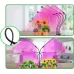 Фитолампа для растений Plant GrowLight светодиодная с таймером черная