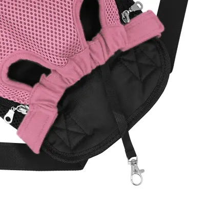 Рюкзак-кенгуру для животных No Brand SY210814 L переноска котам собакам Розовый Рюкзак-кенгуру для животных No Brand SY210814 L переноска котам собакам Розовый