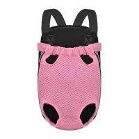 Рюкзак-кенгуру для животных No Brand SY210814 L переноска котам собакам Розовый Рюкзак-кенгуру для животных No Brand SY210814 L переноска котам собакам Розовый