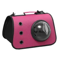 Сумка-переноска для кошек с иллюминатором Taotaopets 254405 40х25х25 см Розовый Сумка-переноска для кошек с иллюминатором Taotaopets 254405 40х25х25 см Розовый