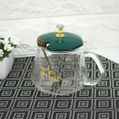 Сувенирный подарочный набор No Brand A28 чашка+ложка Dark Green
