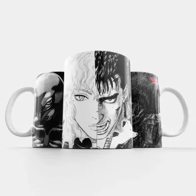 Чашка Fan Girl манга Берсерк - Berserk (15034) 330 мл Білий