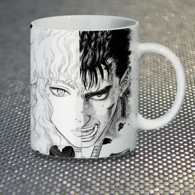 Чашка Fan Girl манга Берсерк - Berserk (15034) 330 мл Білий