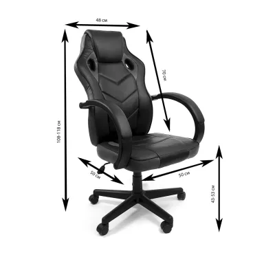 Кресло офисное компьютерное 7F RACER EVO красное