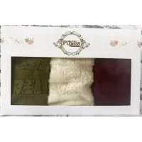Комплект 3 кухонных полотенца Bamboo Erden 30х50см Pupilla DP69987