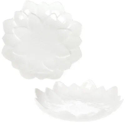 Фарфоровые блюда Bona White aster в наборе 4 штуки 20 см DP115000