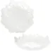 Фарфоровые блюда Bona White aster в наборе 4 штуки 20 см DP115000