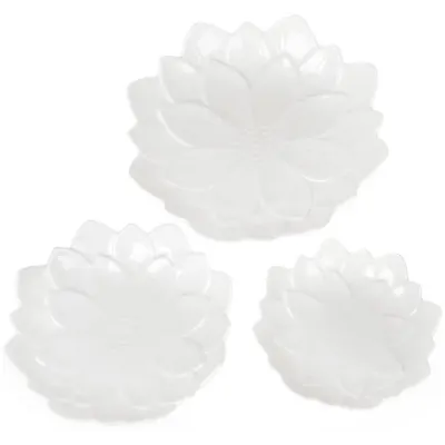 Фарфоровые блюда Bona Flower в наборе 2 штуки 30.5см DP115008