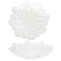 Фарфоровые блюда Bona Flower в наборе 2 штуки 30.5см DP115008
