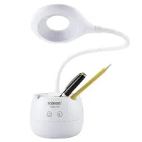 Лампа настольная TGX-772 ночник micro usb 20 + 8 led smd 3-режима яркости органайзер 48х11 см