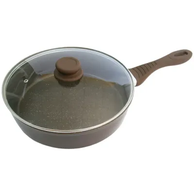 Сотейник Chocolate Line 28 см Lessner 88364-28S LS Сотейник Chocolate Line 28 см Lessner 88364-28S LS
