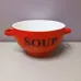 Набір бульйонниць-піал з ручками 650 мл 6 шт кераміка SOUP SNT 20338 Набір бульйонниць-піал з ручками 650 мл 6 шт кераміка SOUP SNT 20338