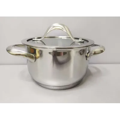 Кастрюля из нержавеющей стали d-16 см 1,6 л Lessner 55877-16