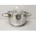 Кастрюля из нержавеющей стали d-16 см 1,6 л Lessner 55877-16
