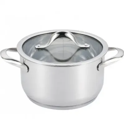 Кастрюля из нержавеющей стали d-16 см 1,6 л Lessner 55877-16
