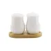 Набор для специй Interos 2 пр. на деревянной подставке PJ02812