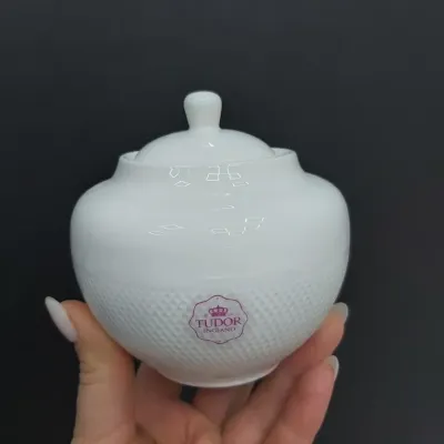 Цукорниця порцелянова Interos Tudor TU1039-1 Сітка 320 мл