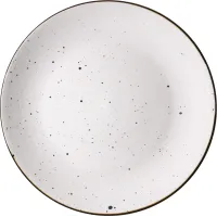 Тарілка десертна Ardesto Bagheria Bright white 19 см (AR2919WGC)