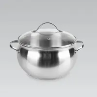 Кастрюля нержавеющая Maestro MR-3516-24 240 мм 6 л Хром Кастрюля нержавеющая Maestro MR-3516-24 240 мм 6 л Хром