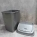 Відро для сміття Алеана 18л з кришкою сіре (122065) Відро для сміття Алеана 18л з кришкою сіре (122065)