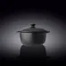 Горщик для запікання з кришкою 18см/0.6л Wilmax Slatestone Black WL-661140/A Горщик для запікання з кришкою 18см/0.6л Wilmax Slatestone Black WL-661140/A