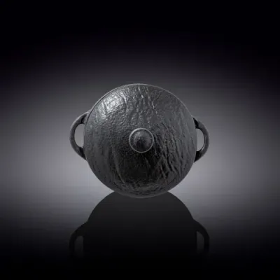 Горщик для запікання з кришкою 18см/0.6л Wilmax Slatestone Black WL-661140/A Горщик для запікання з кришкою 18см/0.6л Wilmax Slatestone Black WL-661140/A