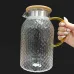 Глечик Ardesto Dew з бамбуковою кришкою боросилікатне скло 1500 мл (AR2615PG)