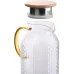Глечик Ardesto Dew з бамбуковою кришкою боросилікатне скло 1500 мл (AR2615PG)