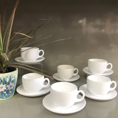 Сервіз кавовий Luminarc Essence white 90 мл 12 предметів P3404 LUM Сервіз кавовий Luminarc Essence white 90 мл 12 предметів P3404 LUM
