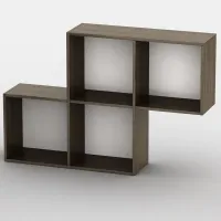 Полиця навісна Тиса Мебель Акцент Венге 800x250x1200 мм