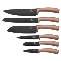 Набор ножей из 6 предметов Berlinger Haus Metallic Line Rose Gold Edition (BH-2543)