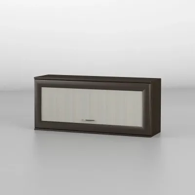 Полиця навісна Тиса Мебель ПН-112 1 Венге Дуб молочний 350x300x900 мм